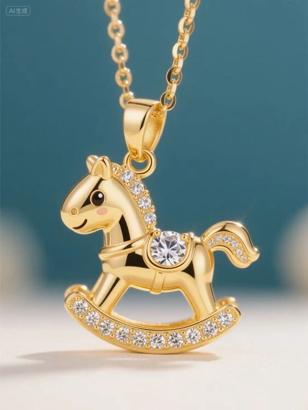 骏马/木马吊坠