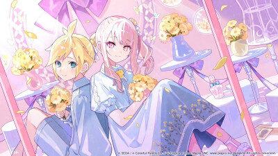 来源@Project_Sekai搬运
『装饰』
illust：Tobi（x：@tobi505050）
#Project SEKAI##世界计划多彩舞台[超话]# #世界计划5周年# ​​​