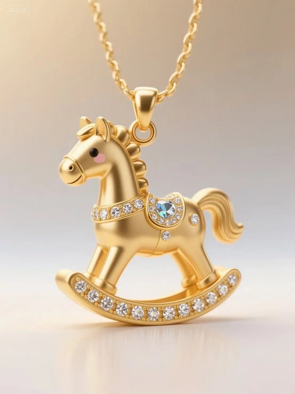 骏马/木马吊坠