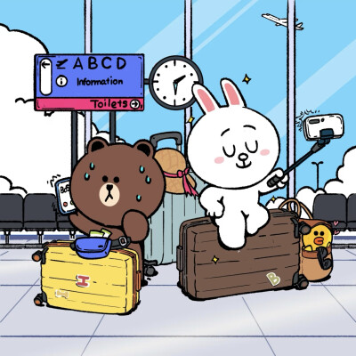 『linefriends』头像▪壁纸