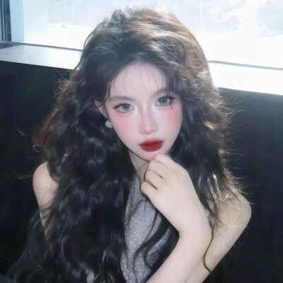 真人女头