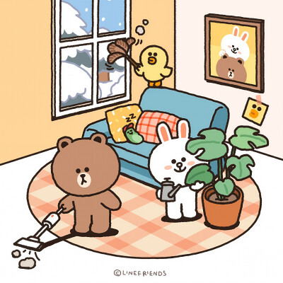 『linefriends』头像▪壁纸