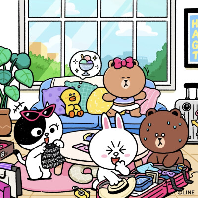 『linefriends』头像▪壁纸