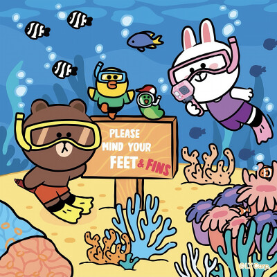 『linefriends』头像▪壁纸