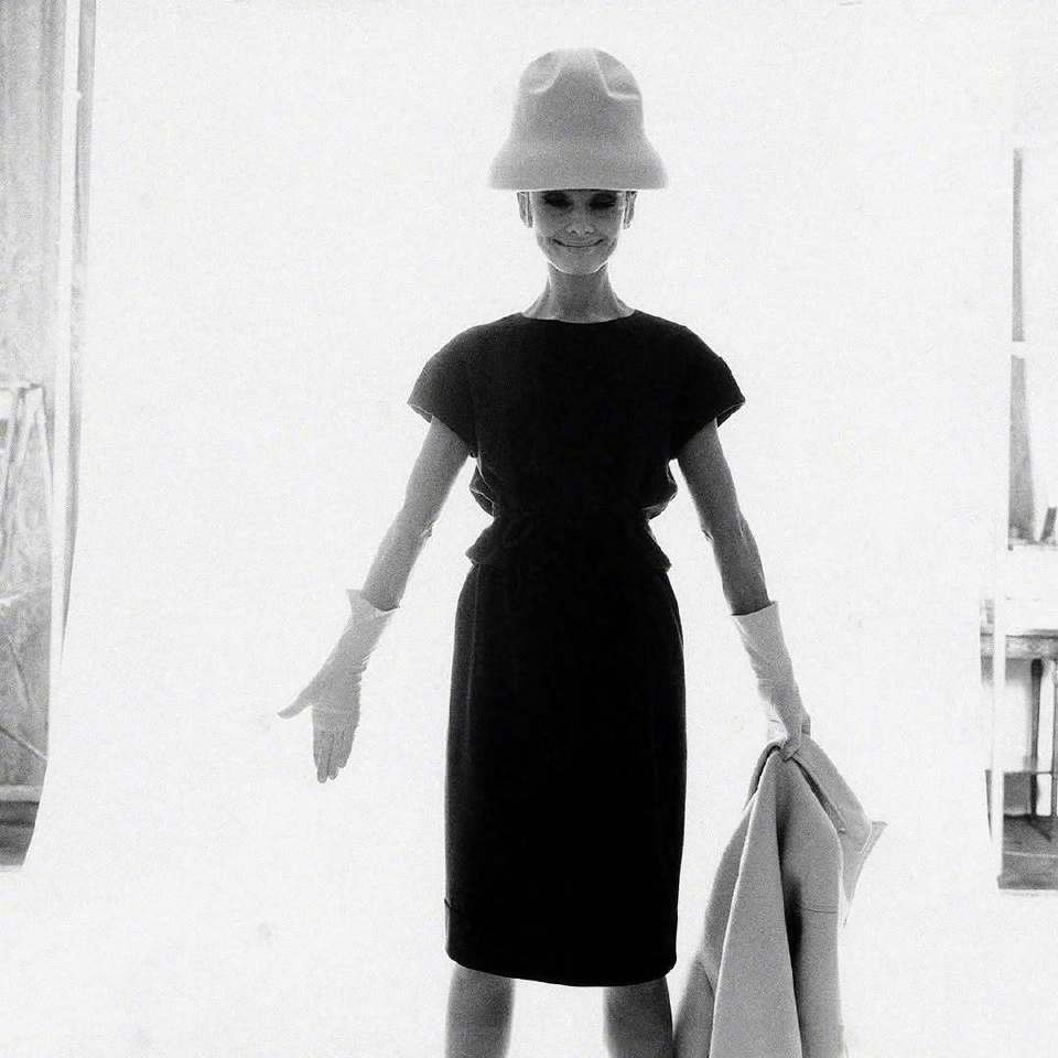 奥黛丽·赫本，1963年。摄影师：Bert Stern。 ​