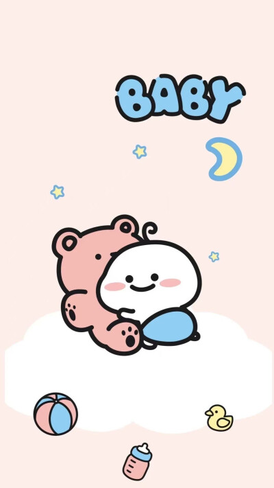 手机壁纸 乖巧宝宝