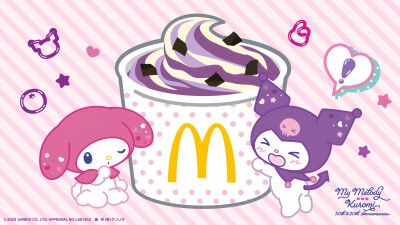 三丽鸥可爱美乐蒂库洛米