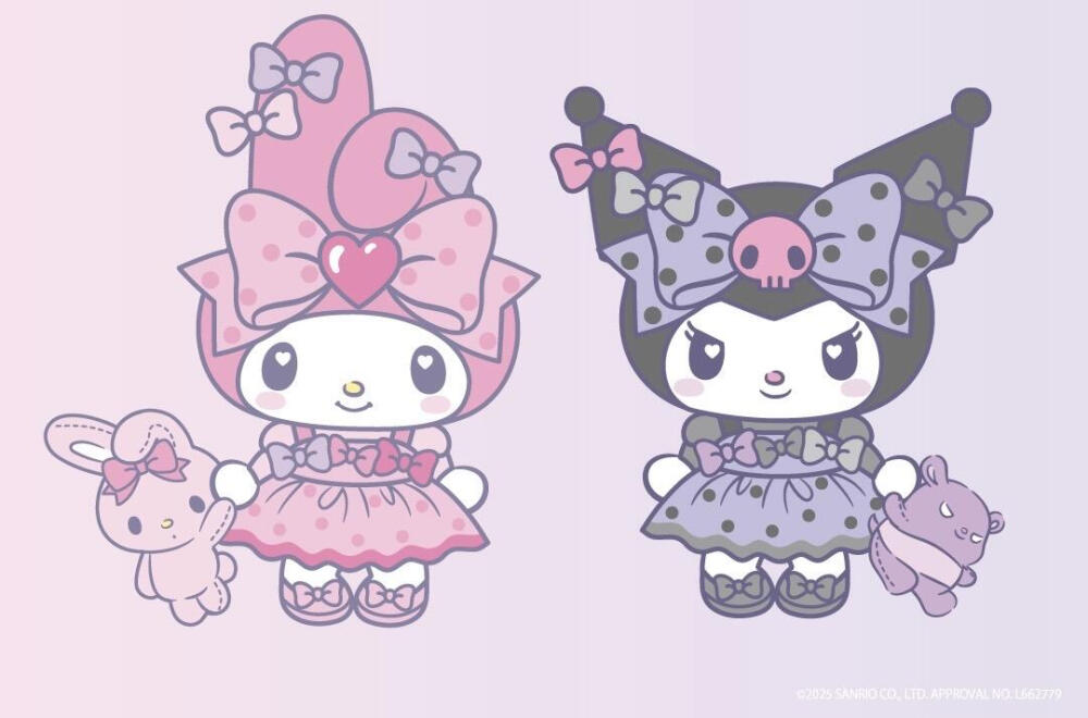 三丽鸥可爱美乐蒂库洛米