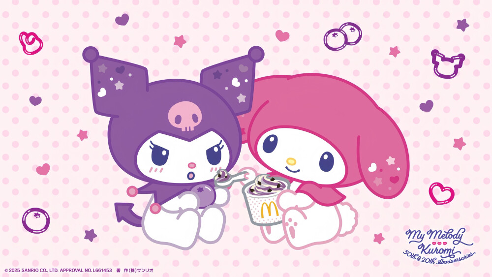 三丽鸥可爱美乐蒂库洛米