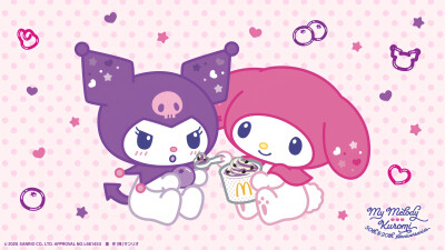 三丽鸥可爱美乐蒂库洛米