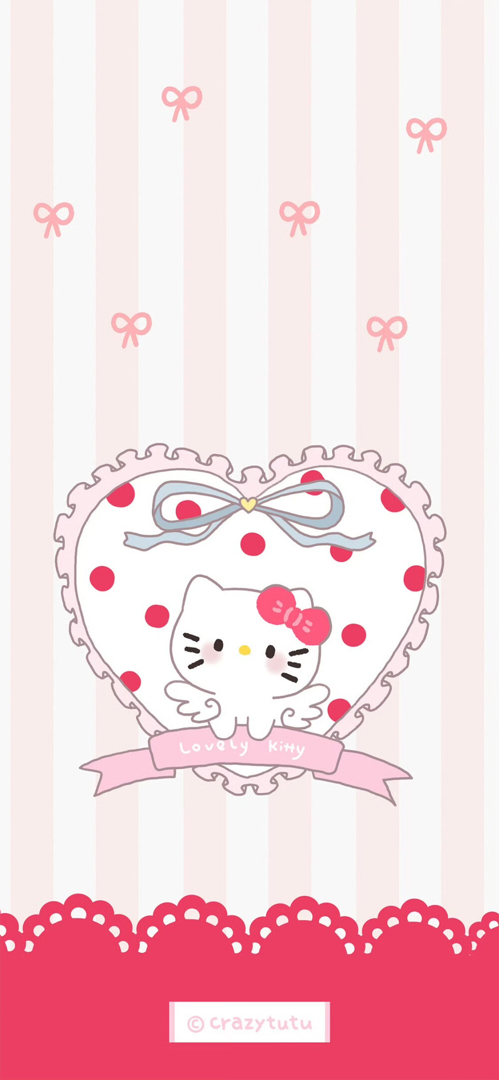 HelloKitty梦幻粉色手机套图壁纸
画师@_crazytutu 