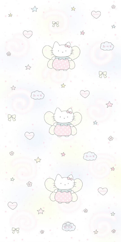 可爱聊天背景图