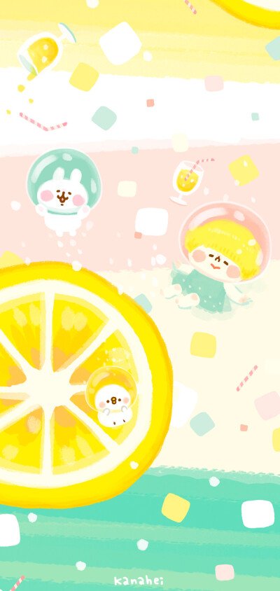 卡娜赫拉小动物，可爱治愈系壁纸
