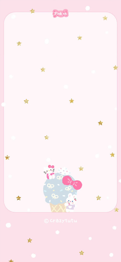 HelloKitty梦幻粉色手机套图壁纸
画师@_crazytutu 