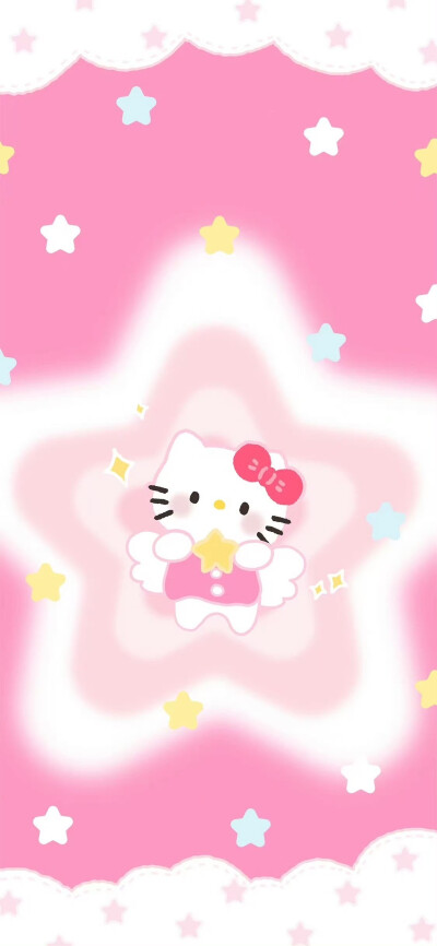 HelloKitty梦幻粉色手机套图壁纸
画师@_crazytutu 