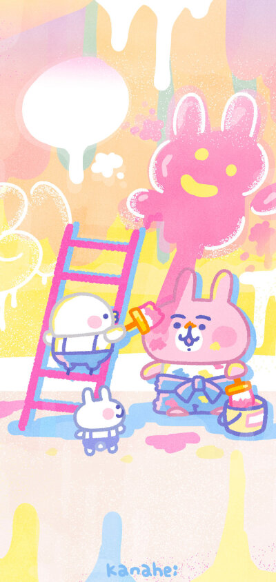 卡娜赫拉小动物，可爱治愈系壁纸
