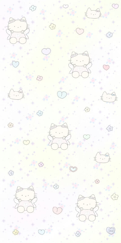 可爱聊天背景图