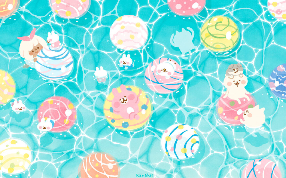 卡娜赫拉小动物，可爱治愈系壁纸