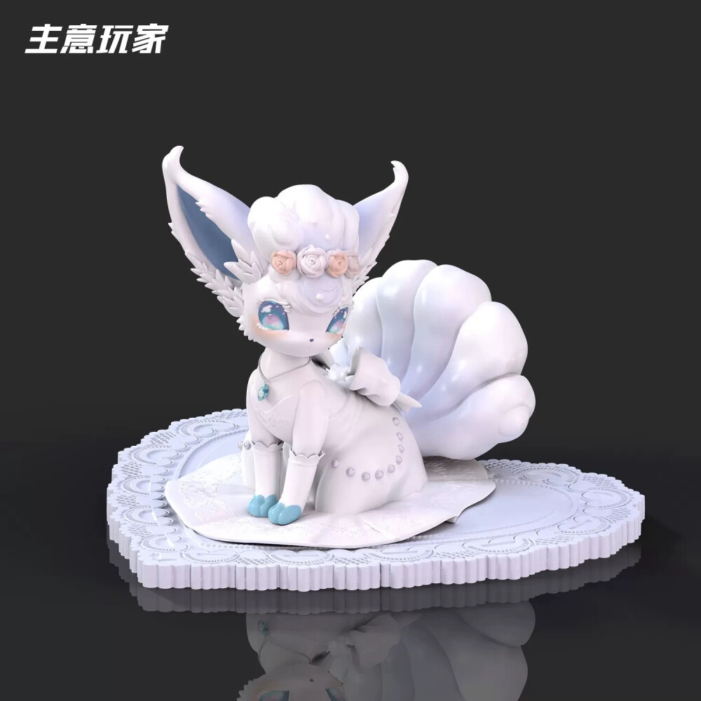 花嫁婚纱六尾/阿罗拉六尾