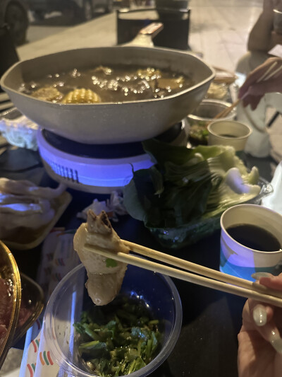 户外打边炉