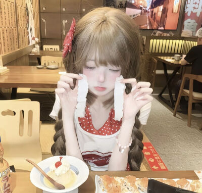 真人女头