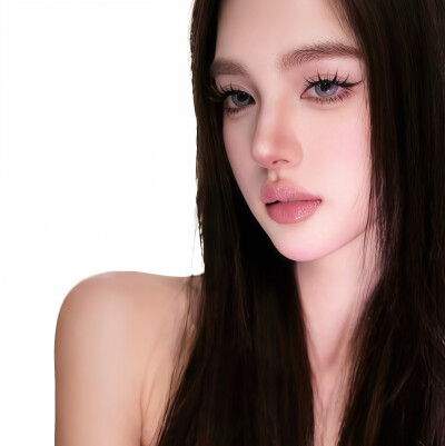 白底高清女头
