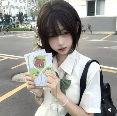 真人女头