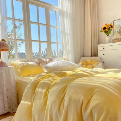 朋友圈背景图 黄色系