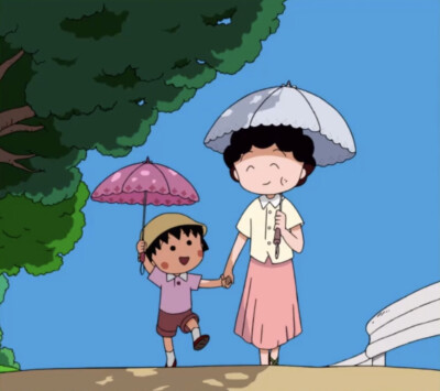 小丸子和妈妈
