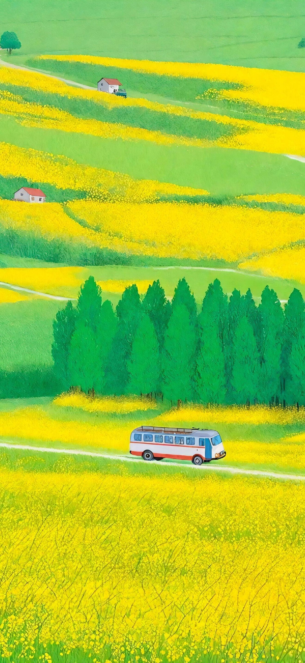 动漫场景壁纸，插画壁纸