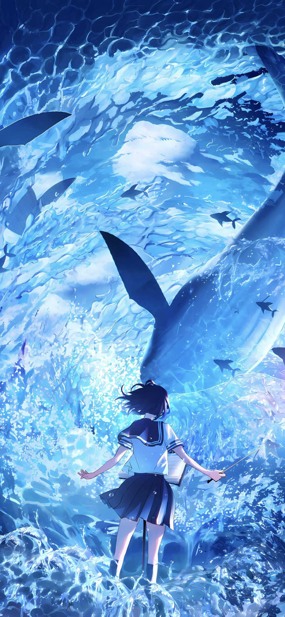 动漫场景壁纸，插画壁纸