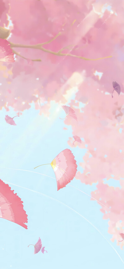 动漫场景壁纸，插画壁纸