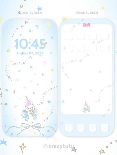 可可爱爱手机锁屏壁纸套图