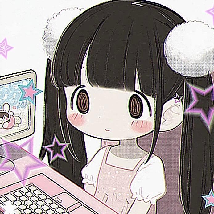 ♡Notepink♡＃动漫头像＃Wechat头像＃古风头像＃可爱头像＃可爱女头＃手绘头像＃情侣头像＃黑白头像＃电子Y3K女头