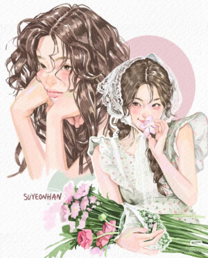 ●插画家：수연한
●Instagram：suyeonhannn