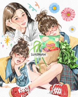 ●插画家：수연한
●Instagram：suyeonhannn