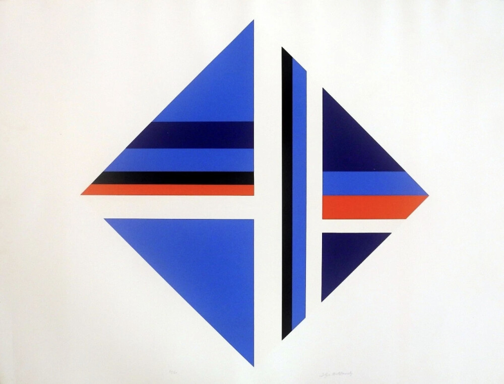 伊利亚·博洛托夫斯基（Ilya Bolotowsky，1907年7月1日-1981年11月22日），是一位20世纪早期的俄罗斯裔美国画家，在纽约市以抽象风格著称。他的作品通过视觉表达追求哲学秩序，涵盖了立体主义和几何抽象，并且受到了荷兰画家皮特·蒙德里安的影响。