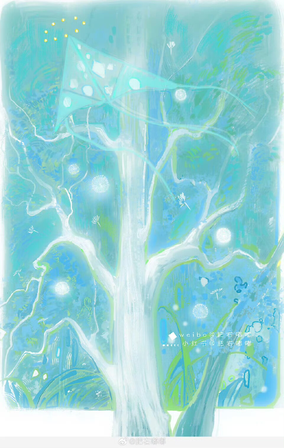 青调让我变得安静 ​​​
画师：肥右嘟嘟