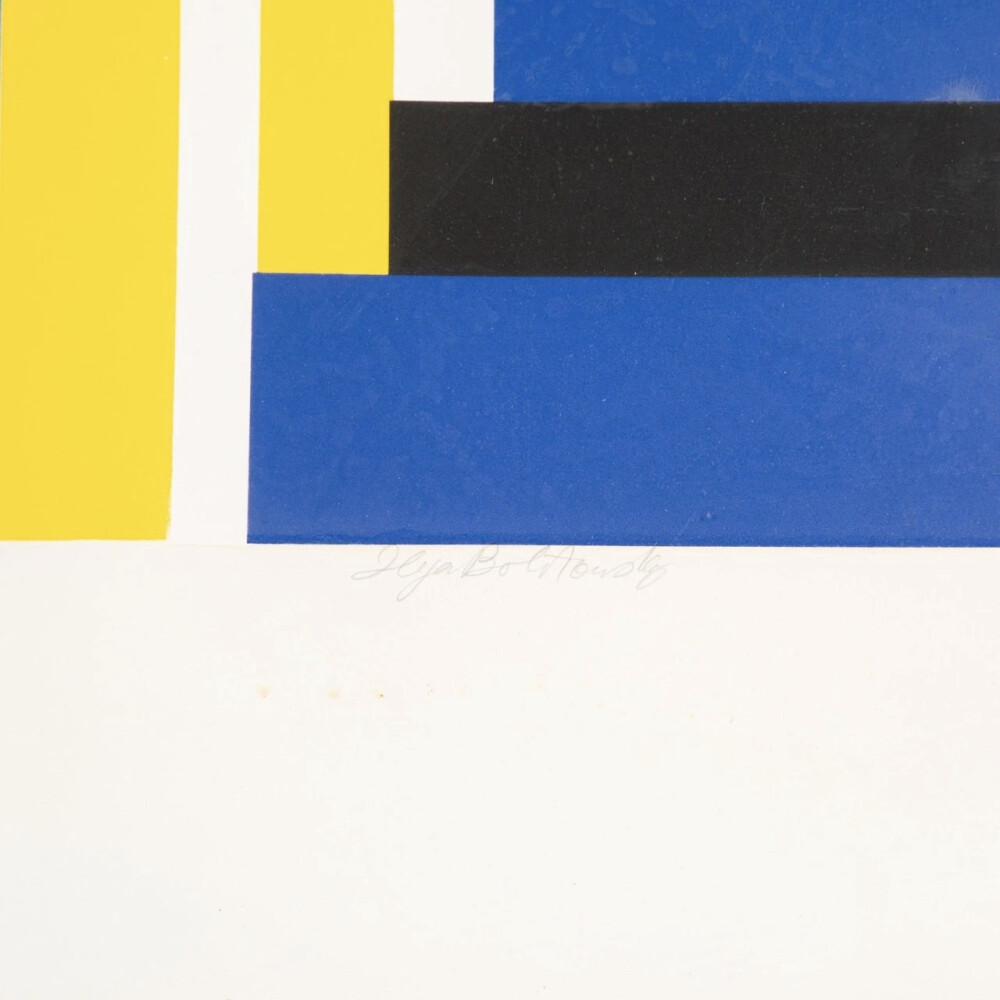 伊利亚·博洛托夫斯基（Ilya Bolotowsky，1907年7月1日-1981年11月22日），是一位20世纪早期的俄罗斯裔美国画家，在纽约市以抽象风格著称。他的作品通过视觉表达追求哲学秩序，涵盖了立体主义和几何抽象，并且受到了荷兰画家皮特·蒙德里安的影响。