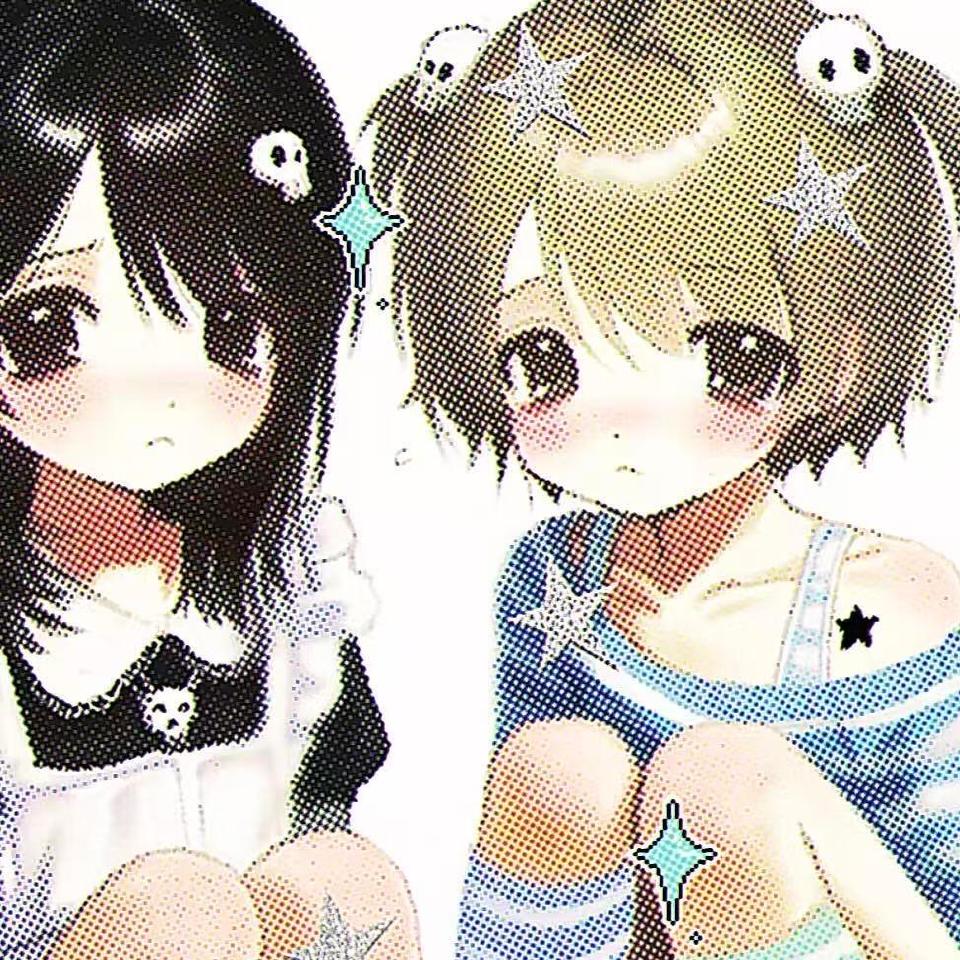 ♡Notepink♡＃动漫头像＃Wechat头像＃古风头像＃可爱头像＃可爱女头＃手绘头像＃情侣头像＃黑白头像＃电子Y3K女头