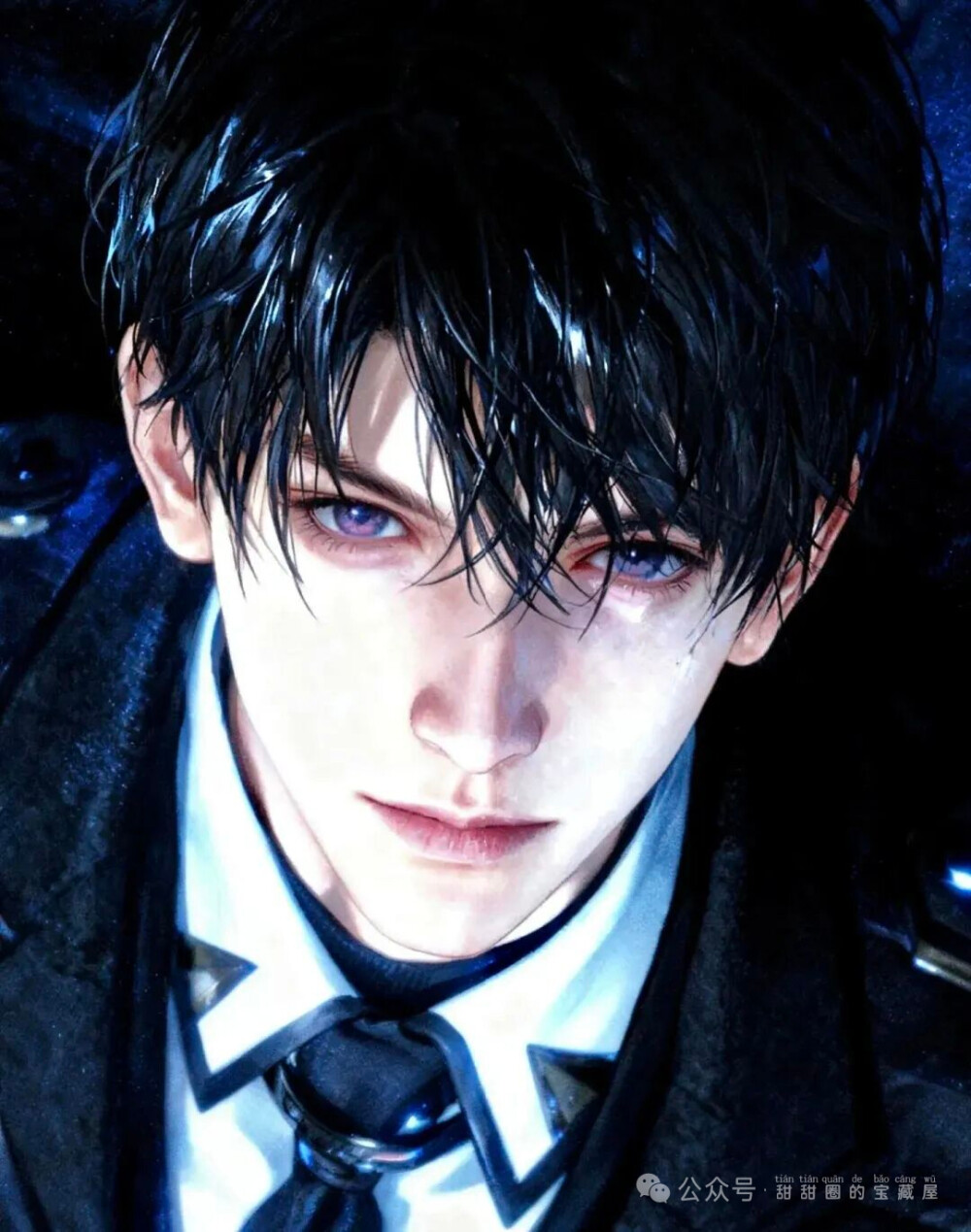 恋与深空｜湿发系 壁纸