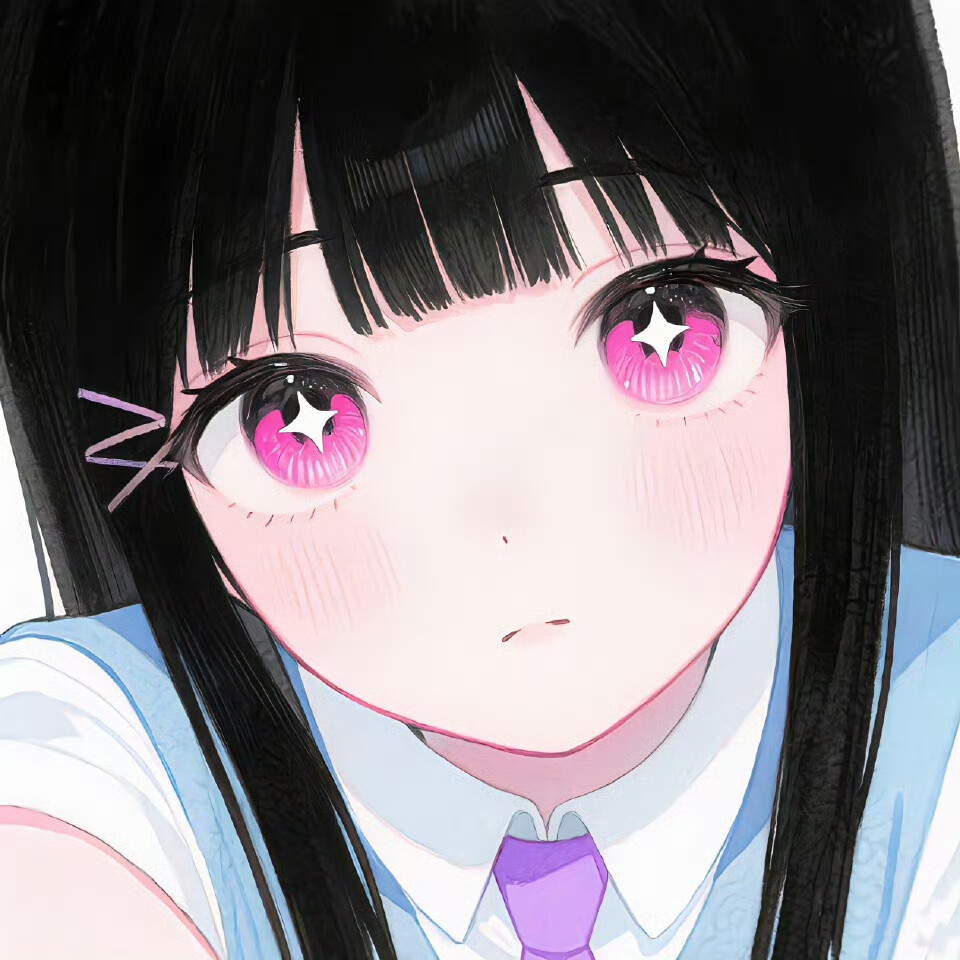 ♡Crush60s♡＃动漫头像＃Wechat头像＃古风头像＃可爱头像＃可爱女头＃手绘头像＃情侣头像＃黑白头像