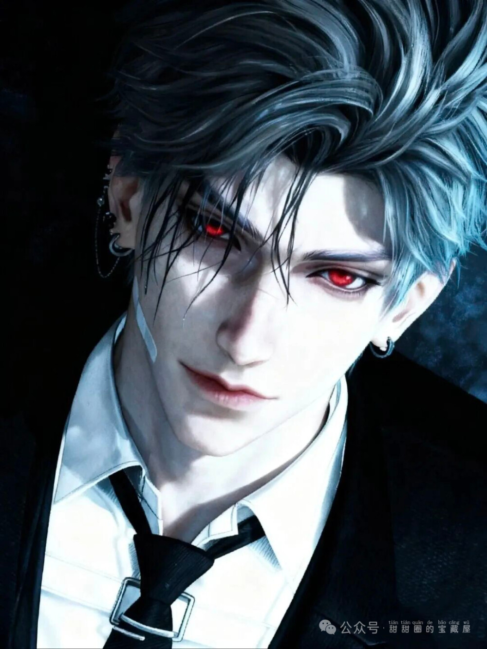 恋与深空｜湿发系 壁纸