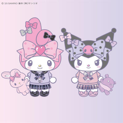 三丽鸥库洛米和美乐蒂