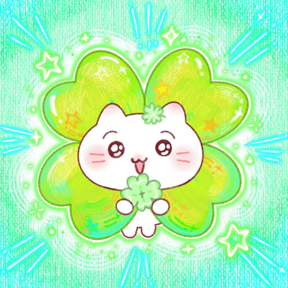 好运环绕磁场头像
图源：momo今天画点啥
#可爱头像##插画女头#