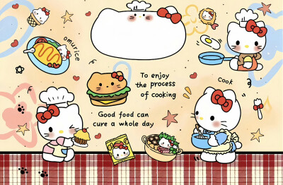 hello kitty电脑壁纸·图源微博