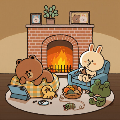『linefriends』头像▪壁纸