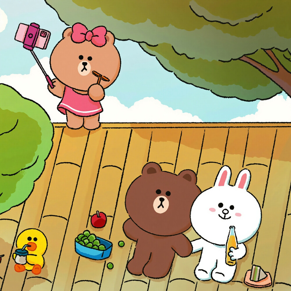 『linefriends』头像▪壁纸