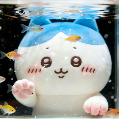 并不喜欢吃鱼
#玩偶头像#