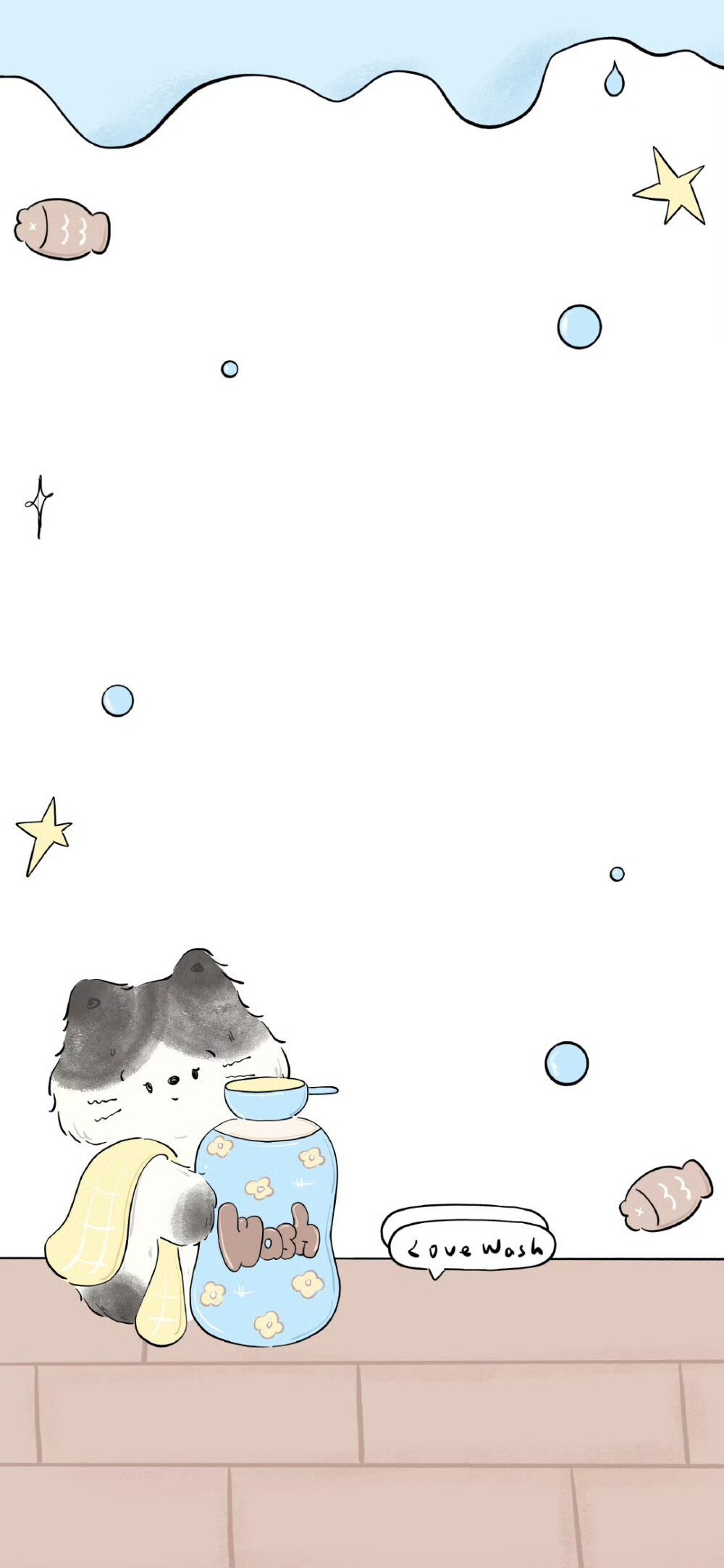 淋浴洗澡猫咪壁纸+套图